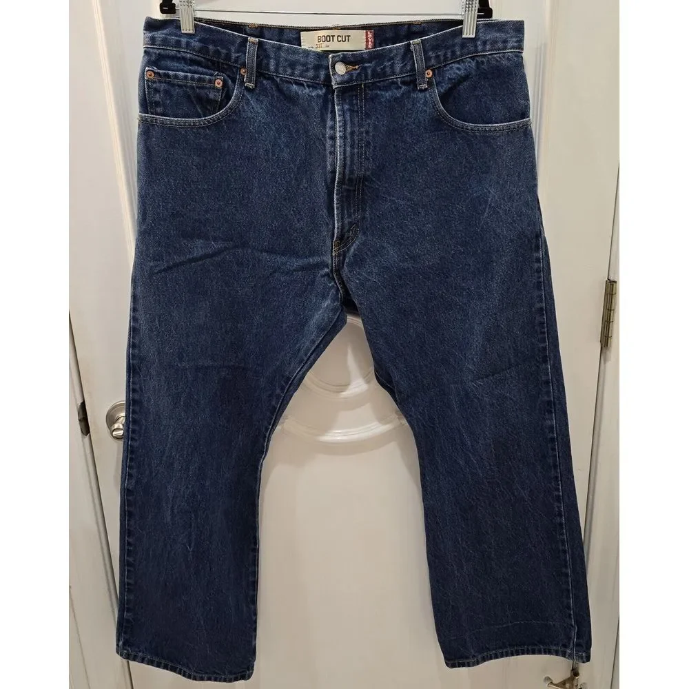 Vintage Levi's 517 Jeans 40 X 29 Bootcut Hige‎ Design 2000s Deconstructed